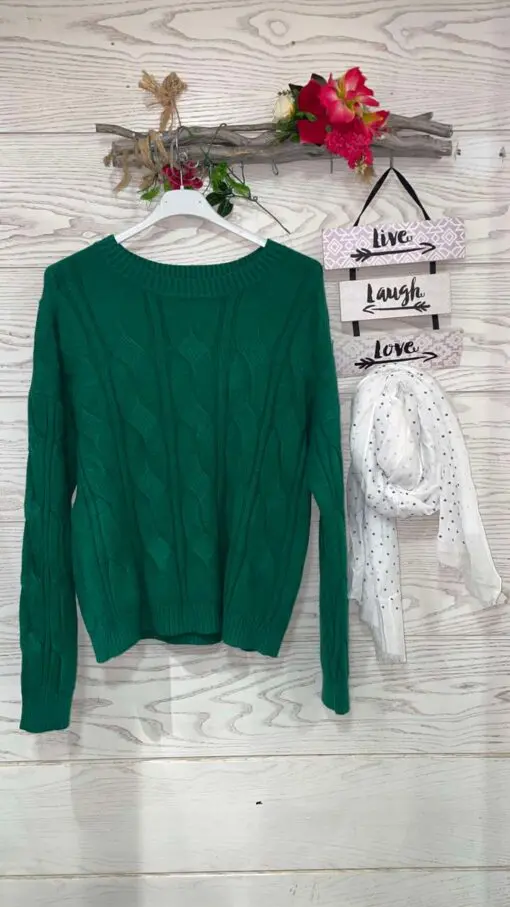 Jersey TRENZA VERDE