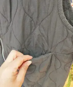 chaleco marrón choco cerca (4)