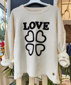 Jersey LOVE beige