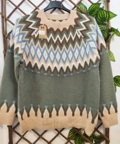 Jersey rombos verdes