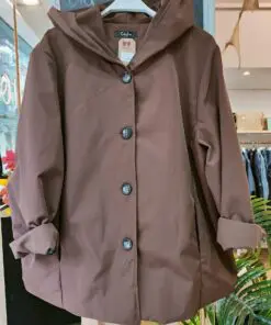 Parka marrón chocolate