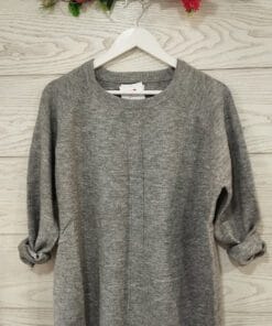 Jersey trenza gris