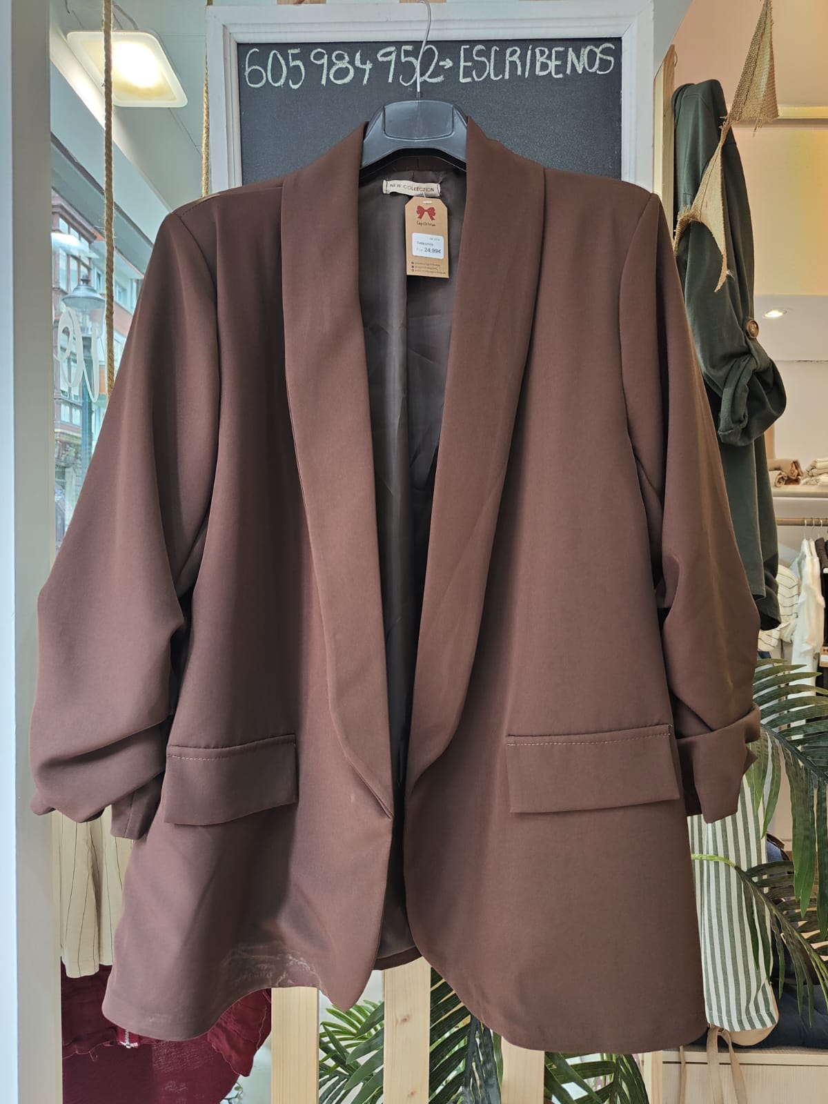 americana marrón americana marrón