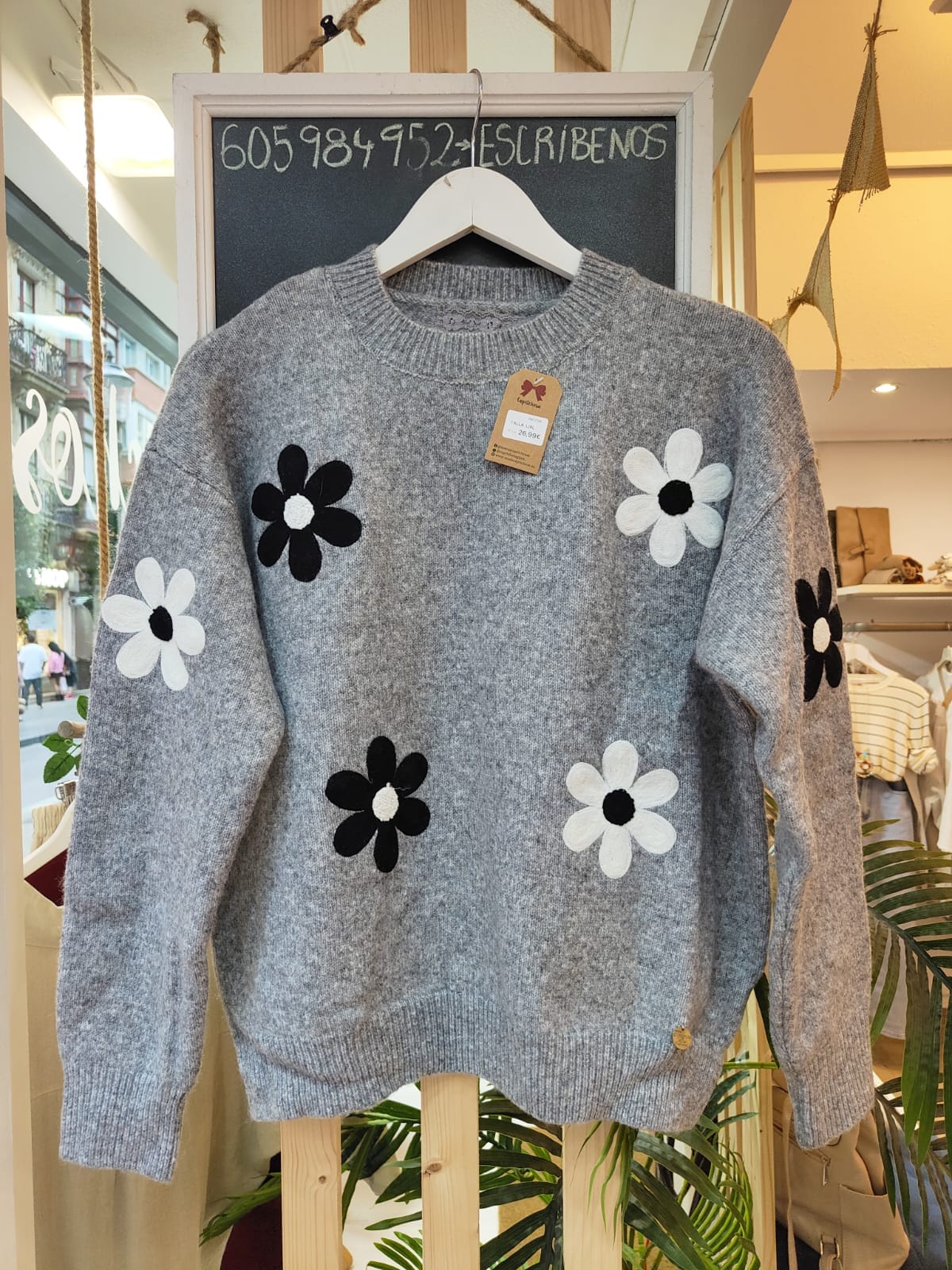 jersey gris punto jersey gris punto