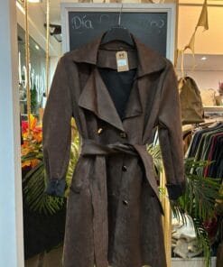 Chaqueta corta antelina