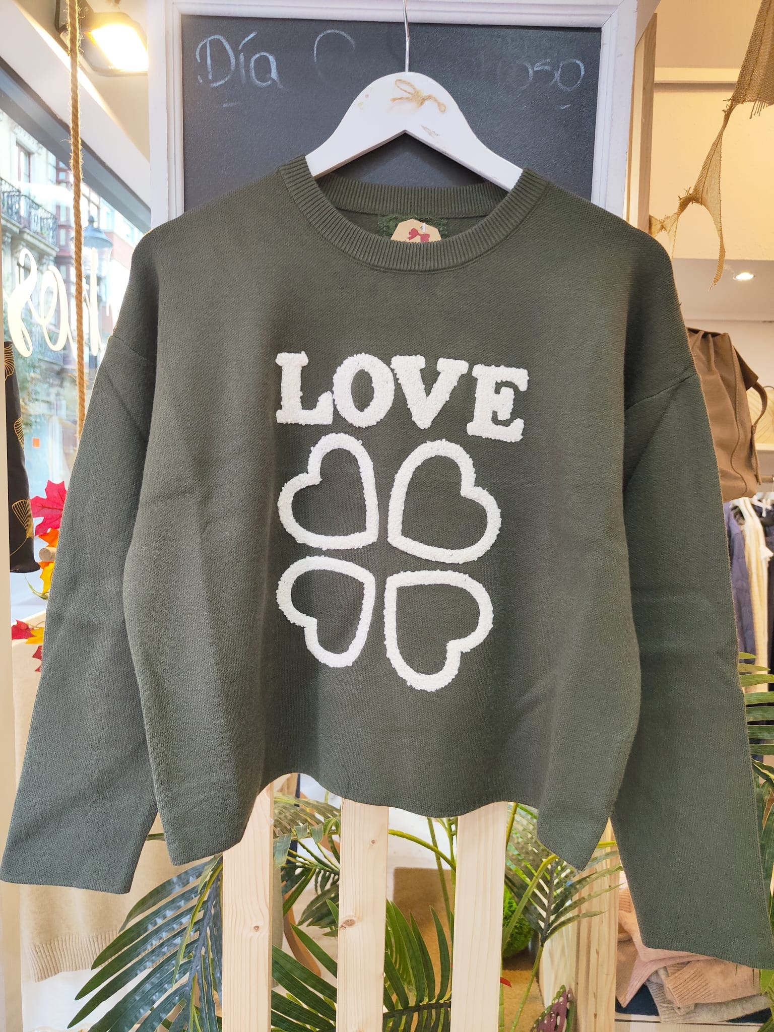 Jersey LOVE verde Jersey LOVE verde