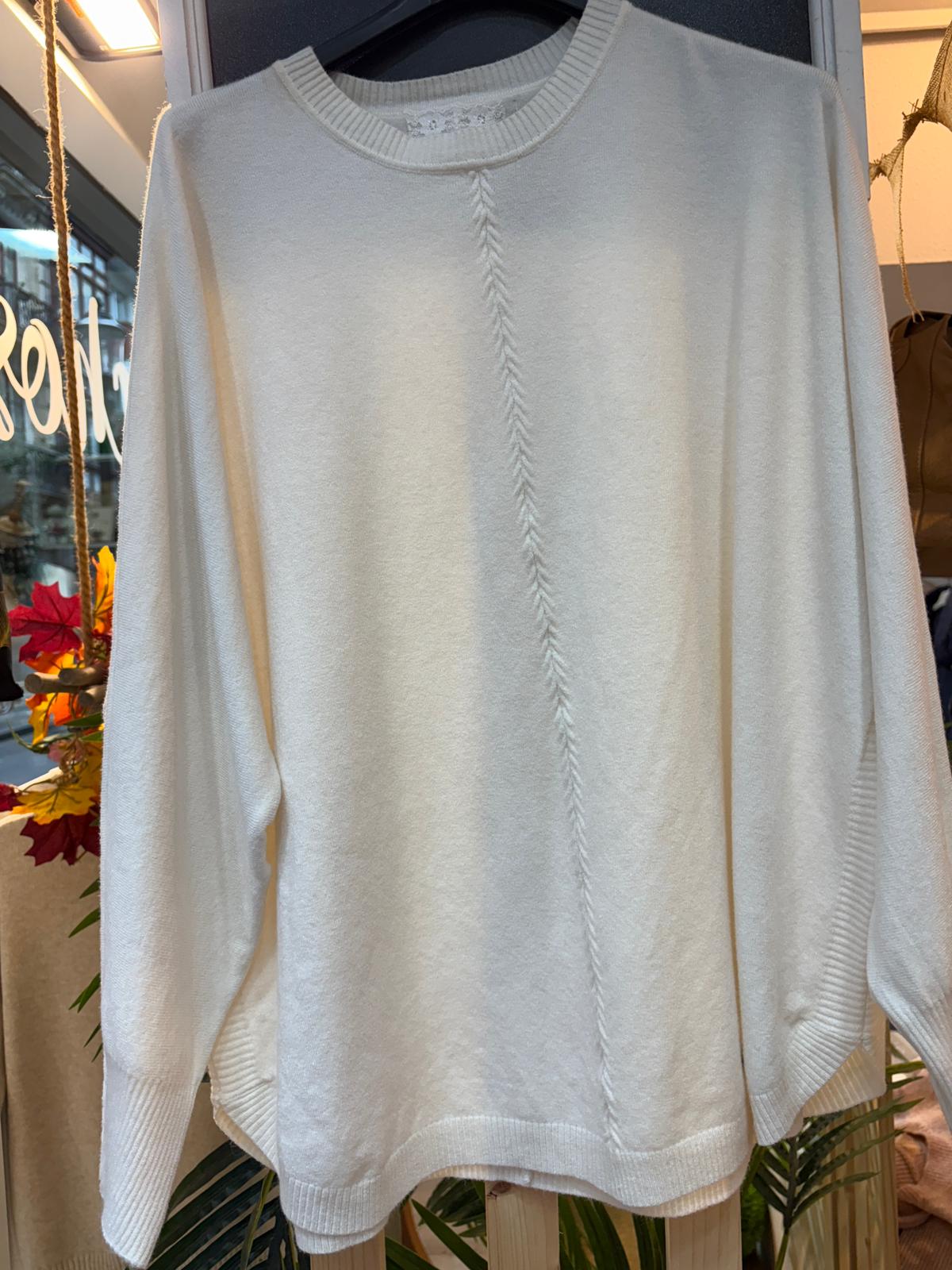 Jersey básico blanco Jersey básico blanco