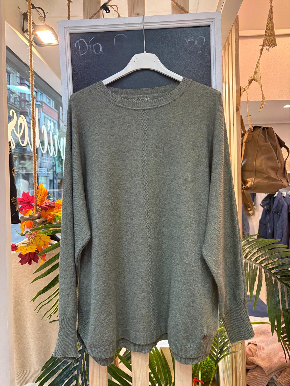 Jersey básico verde Jersey básico verde