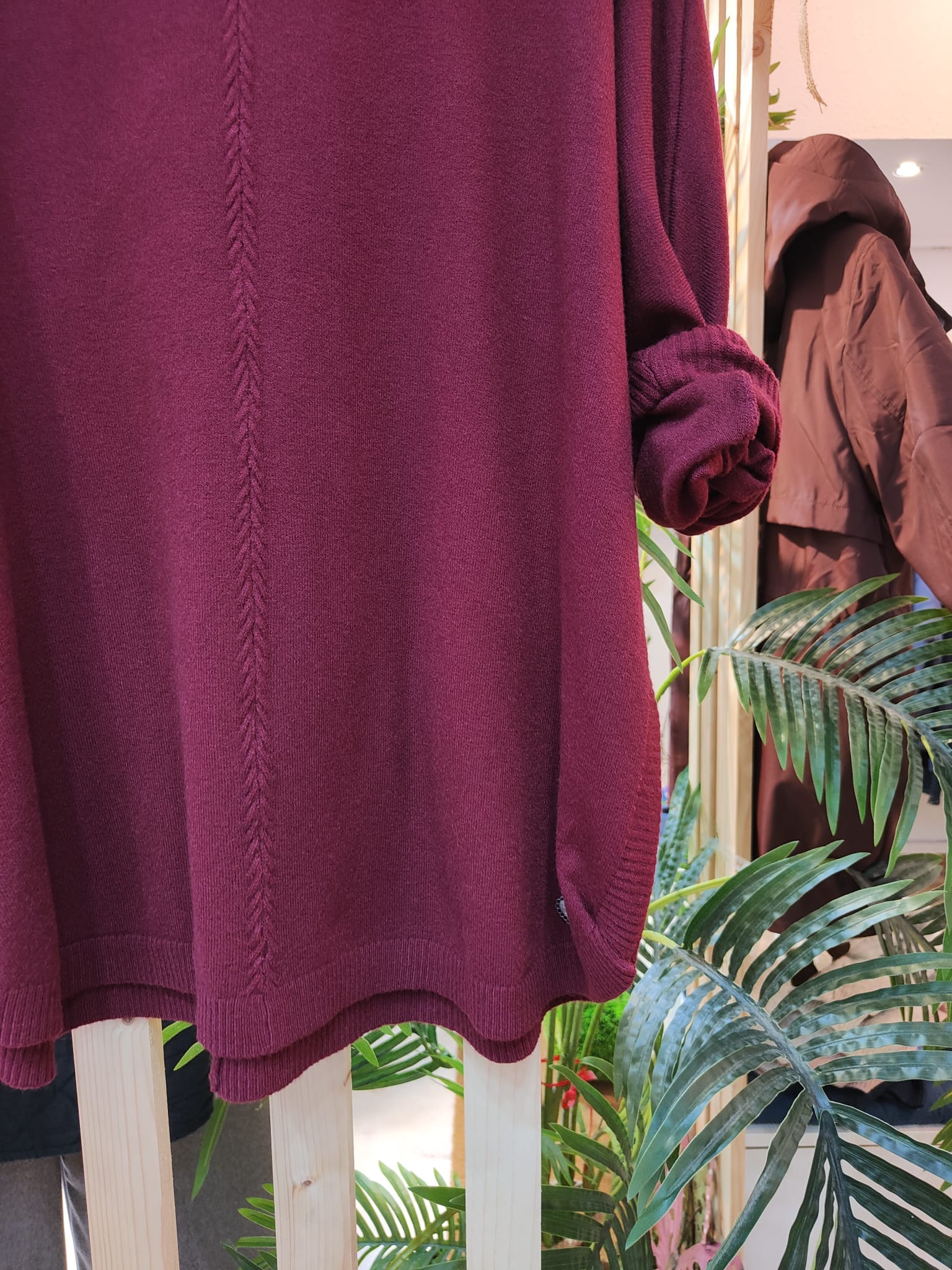 Jersey burdeos Jersey burdeos