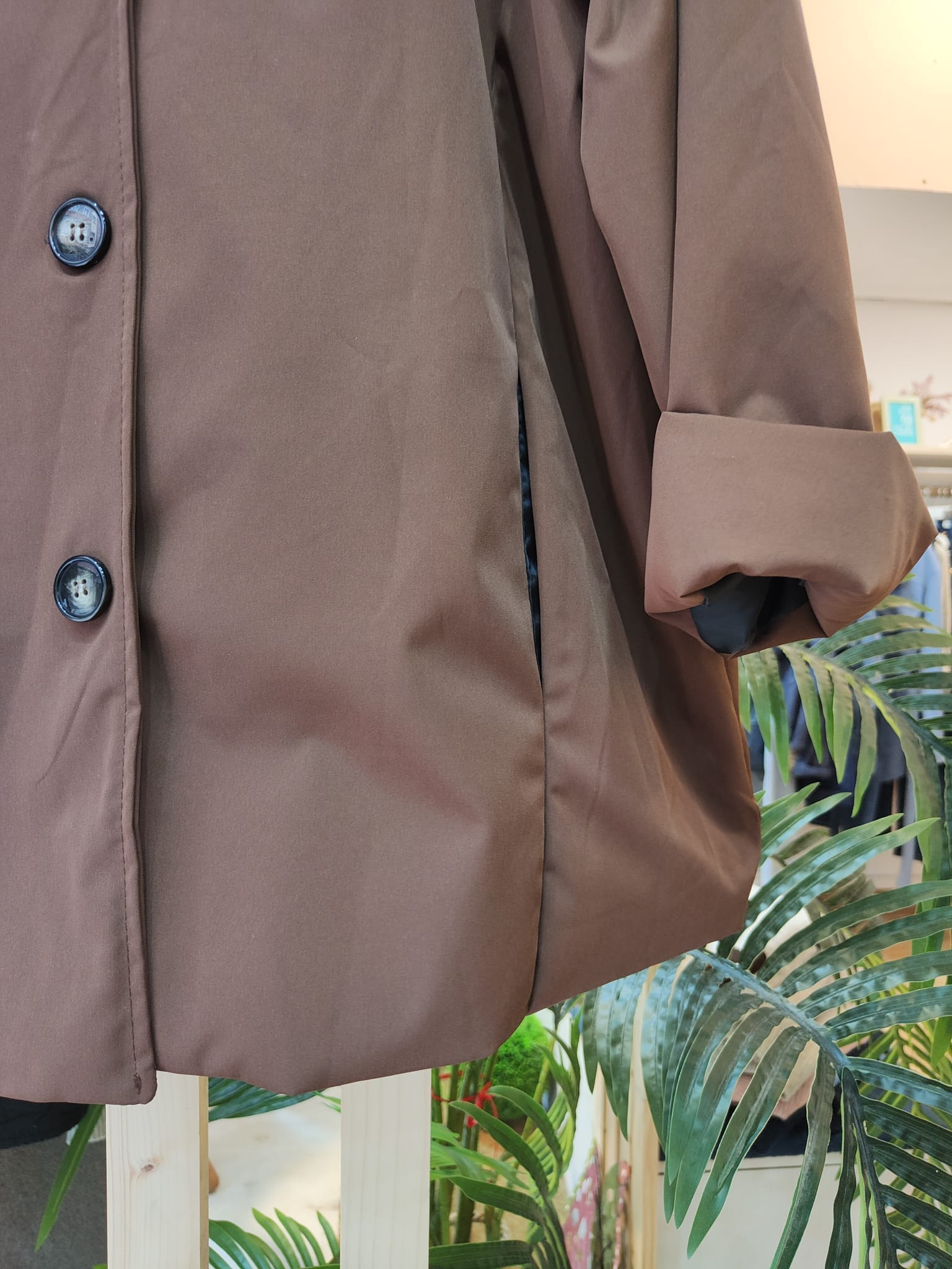 Manga puño marrón Manga puño marrón