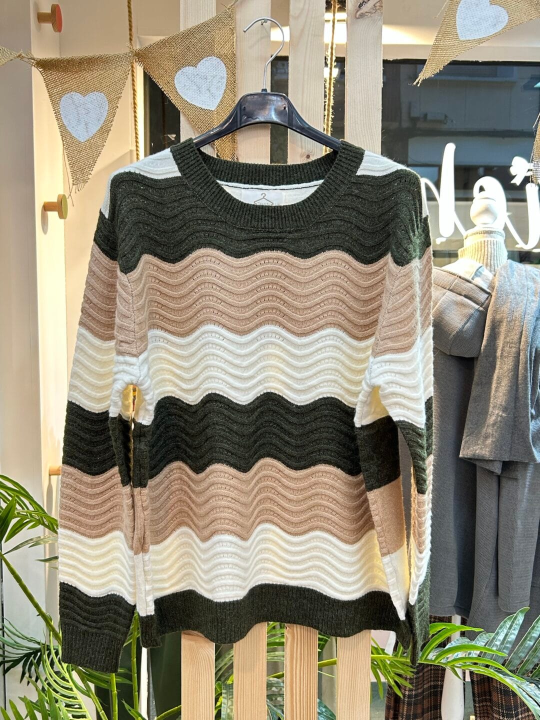 Jersey estilo crochet