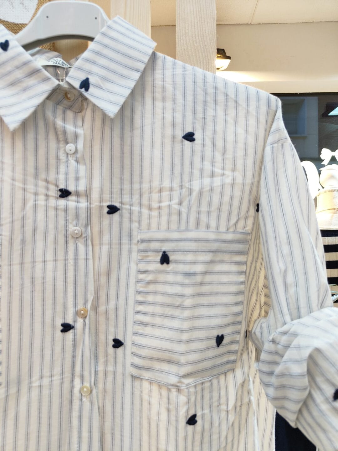 Camisa de corazones 💙