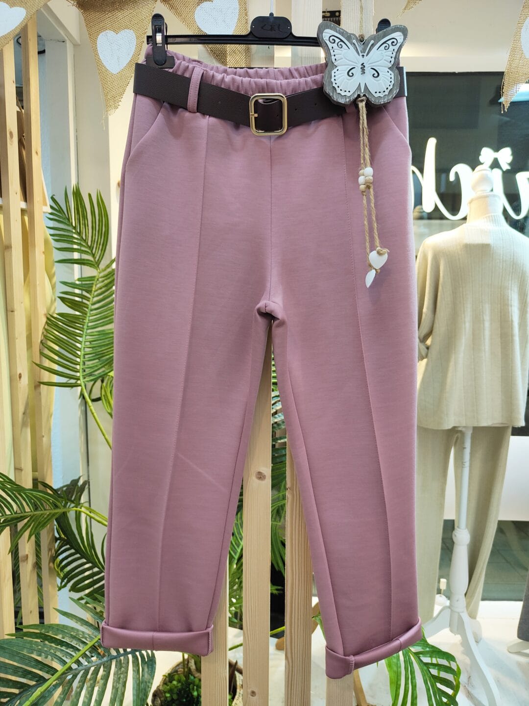 Pantalón con cinturón | Es super cómodo