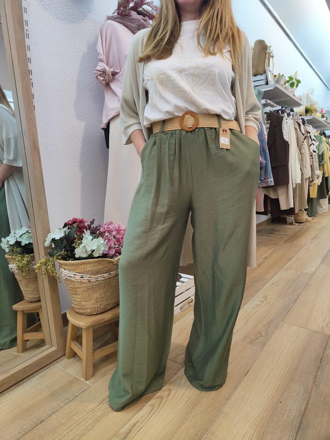 Pantalón de verano fluido