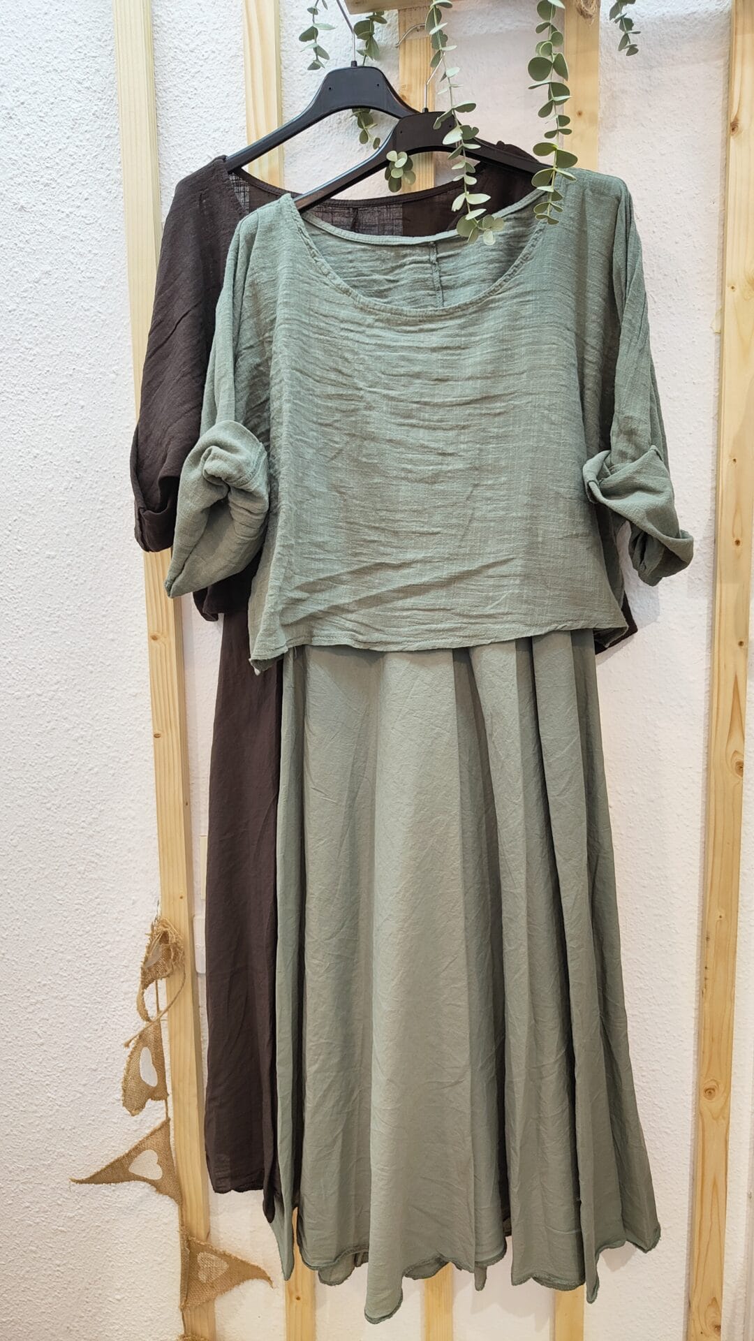 Vestido de tirantes | 2 piezas