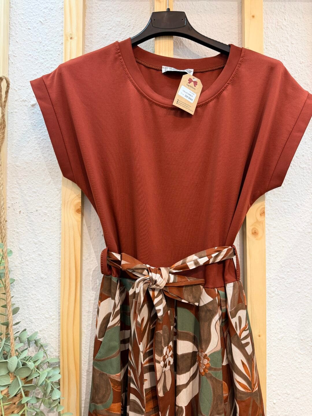 Vestidos doble género con estampado