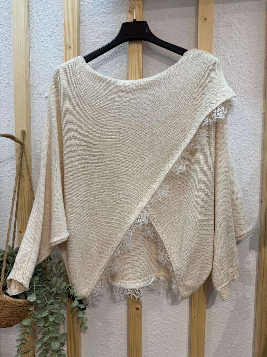 Jersey cruzado lencero