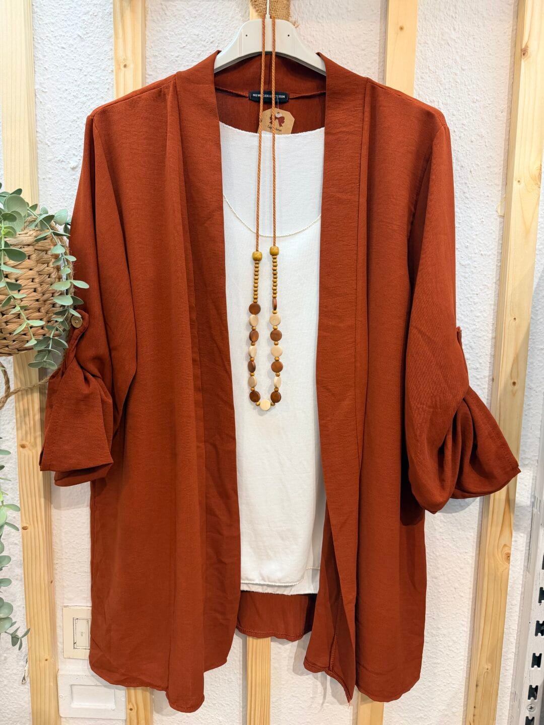 Chaqueta kimono Corta