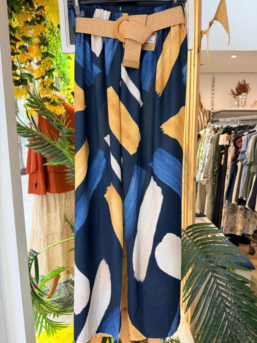 Pantalón con cinturon