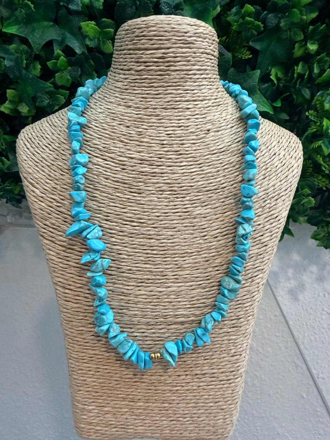 Collar Piedras Turquesas