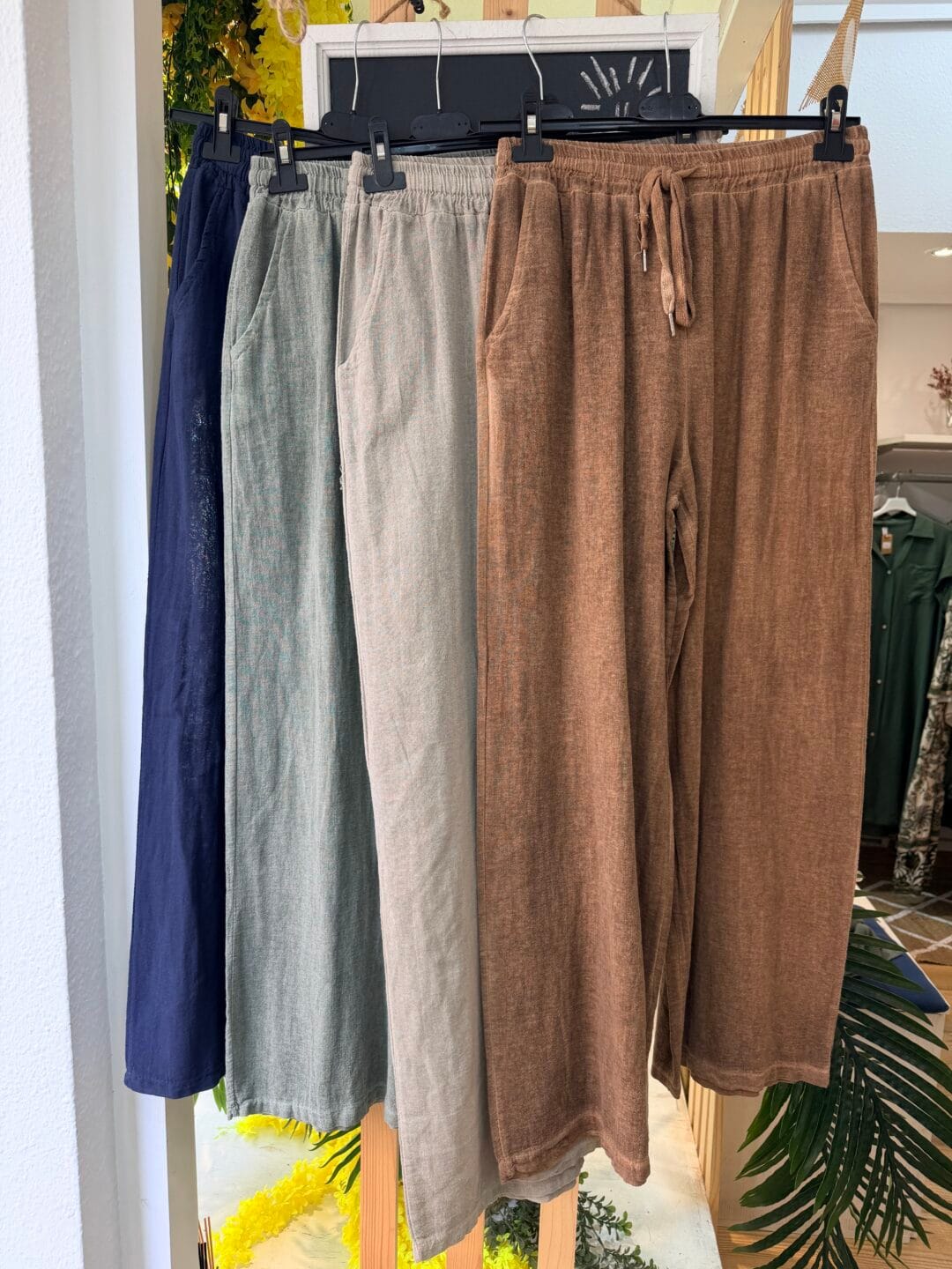 Pantalón con goma para el verano