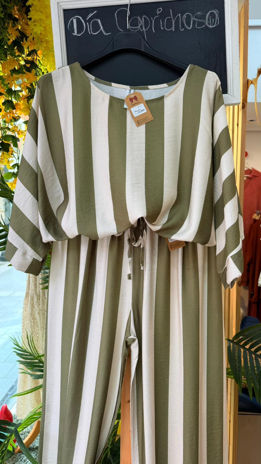 Conjunto de rayas | Blusa y pantalón