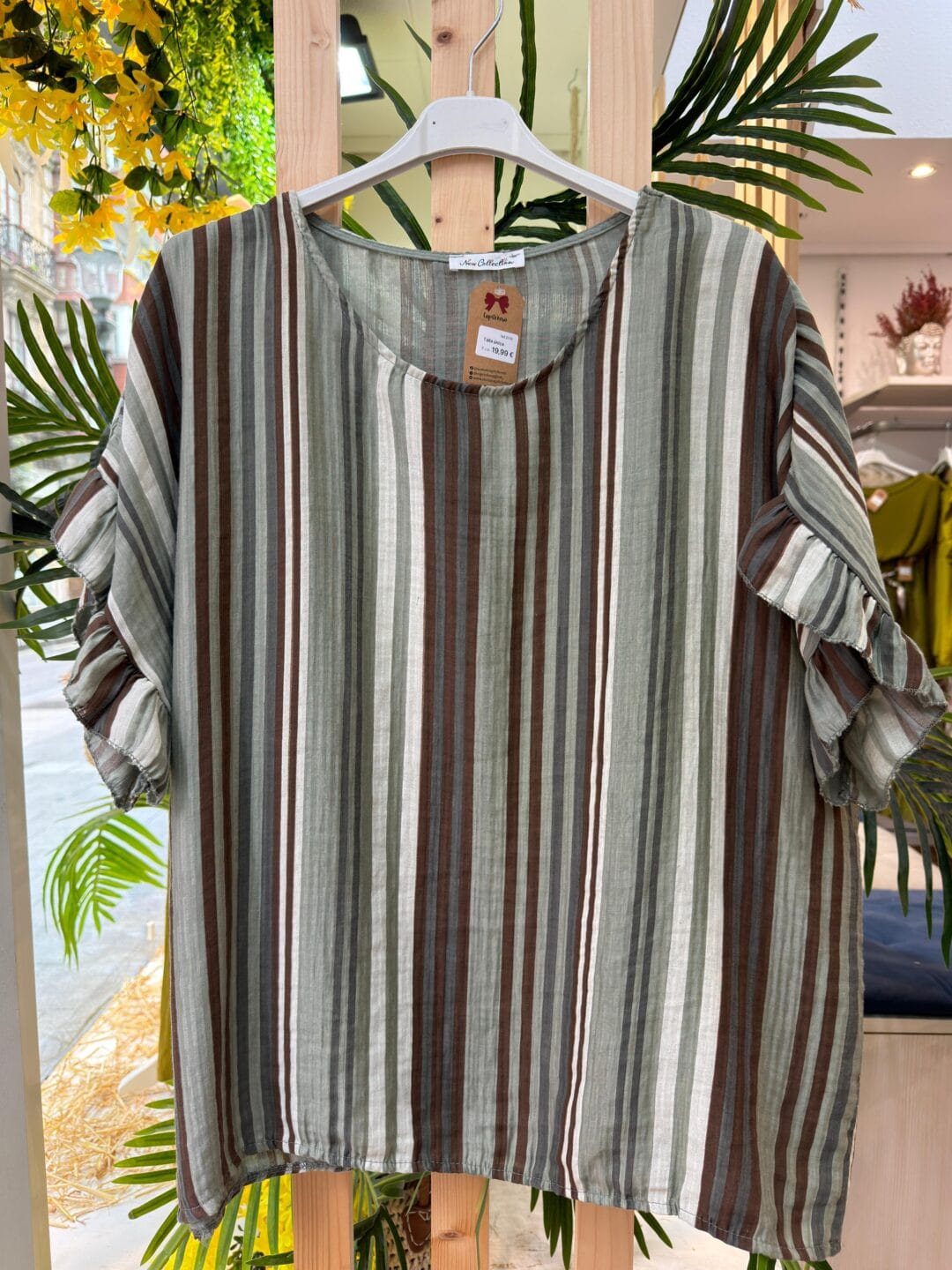 Blusa Holgada Rayas