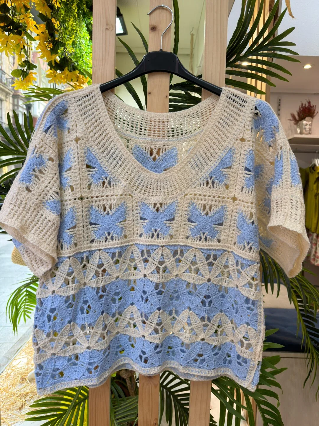 Jersey croché Punto Artesanal