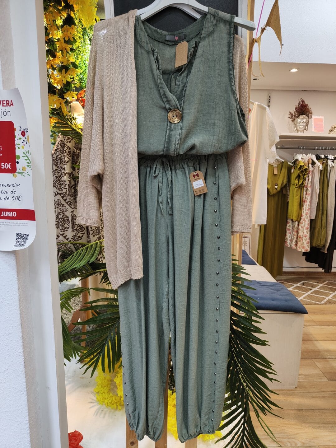 Pantalón Taches lateral