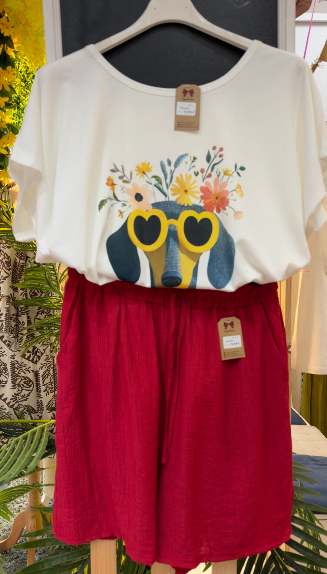 Short Efecto Arrugado