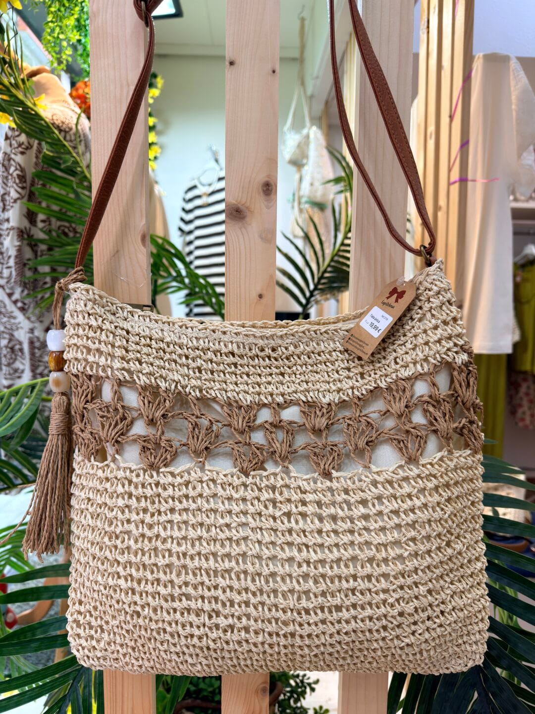 Bolso de rafia