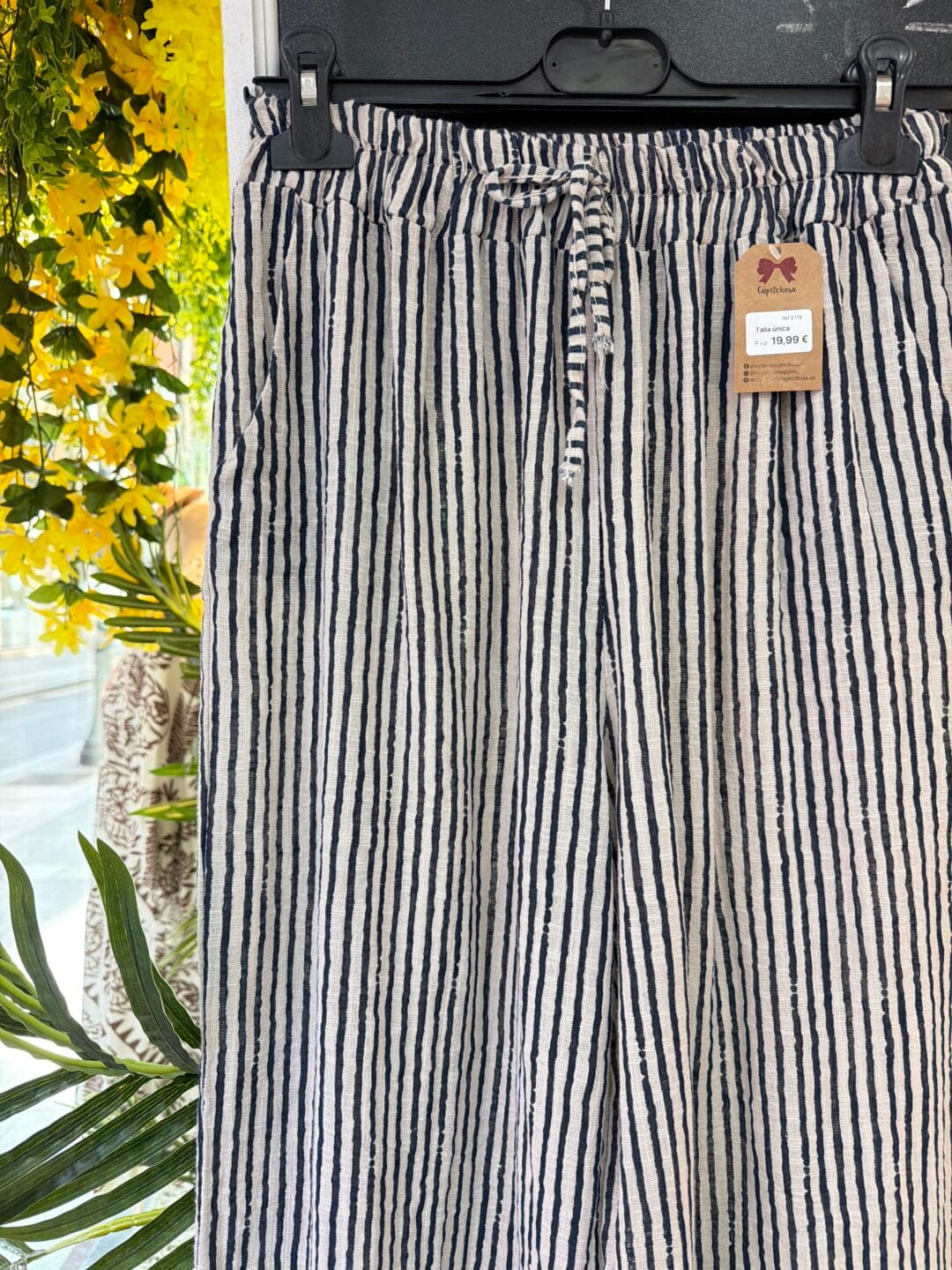 Pantalón recto verano