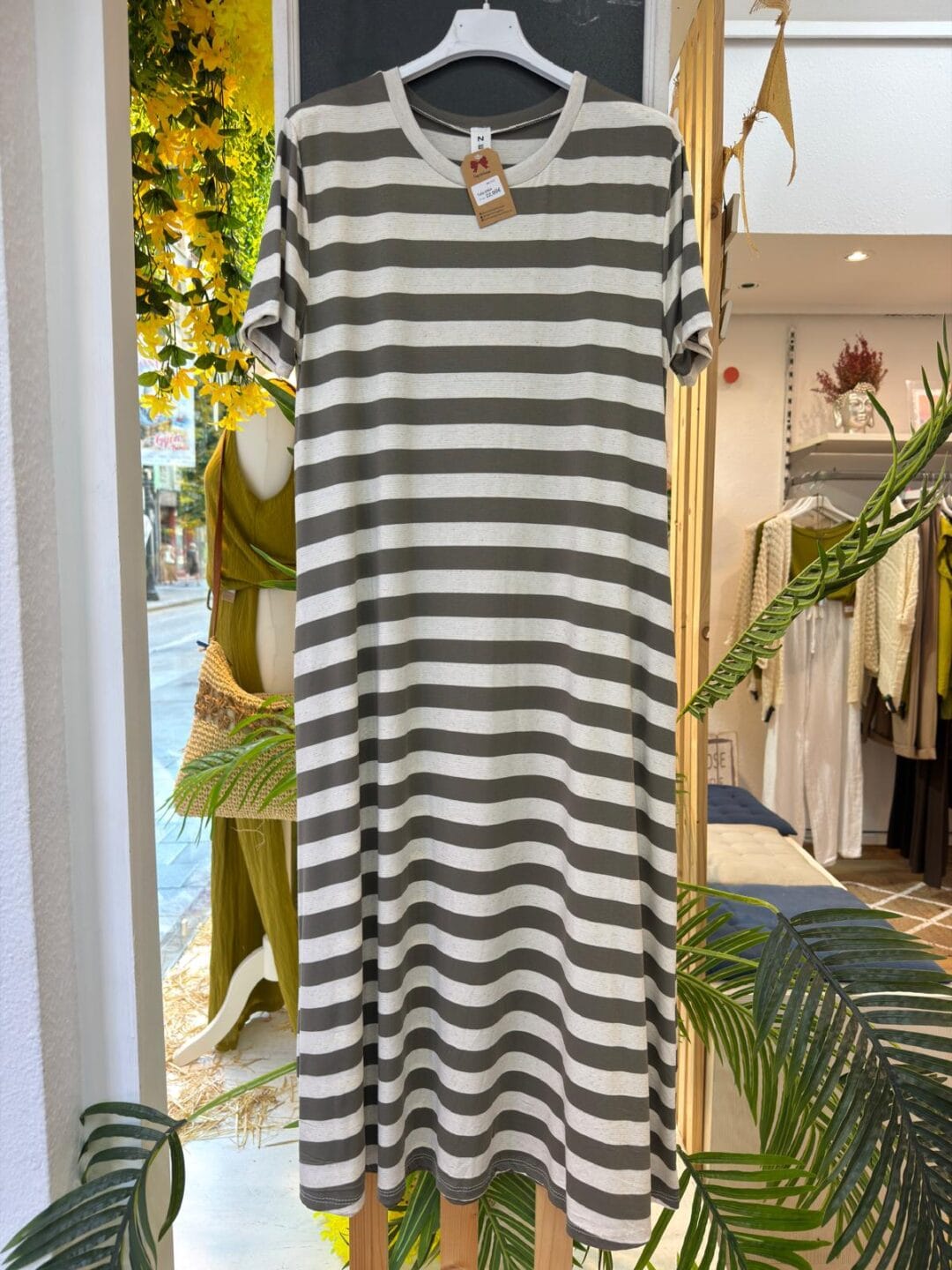 Vestido de rayas