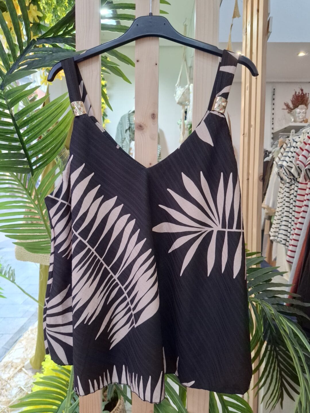 Blusa estampada atenea