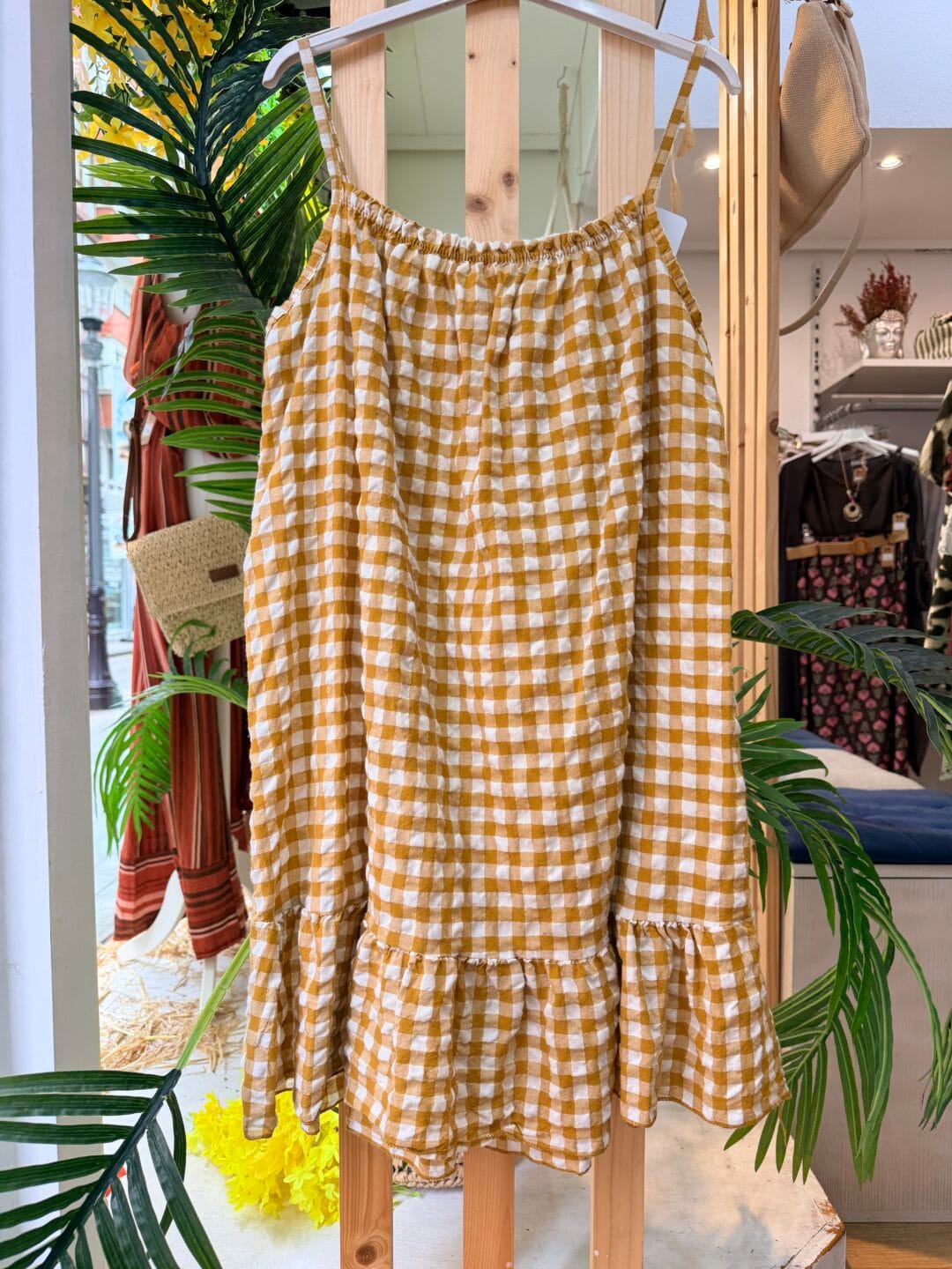 Vestido verano vichy