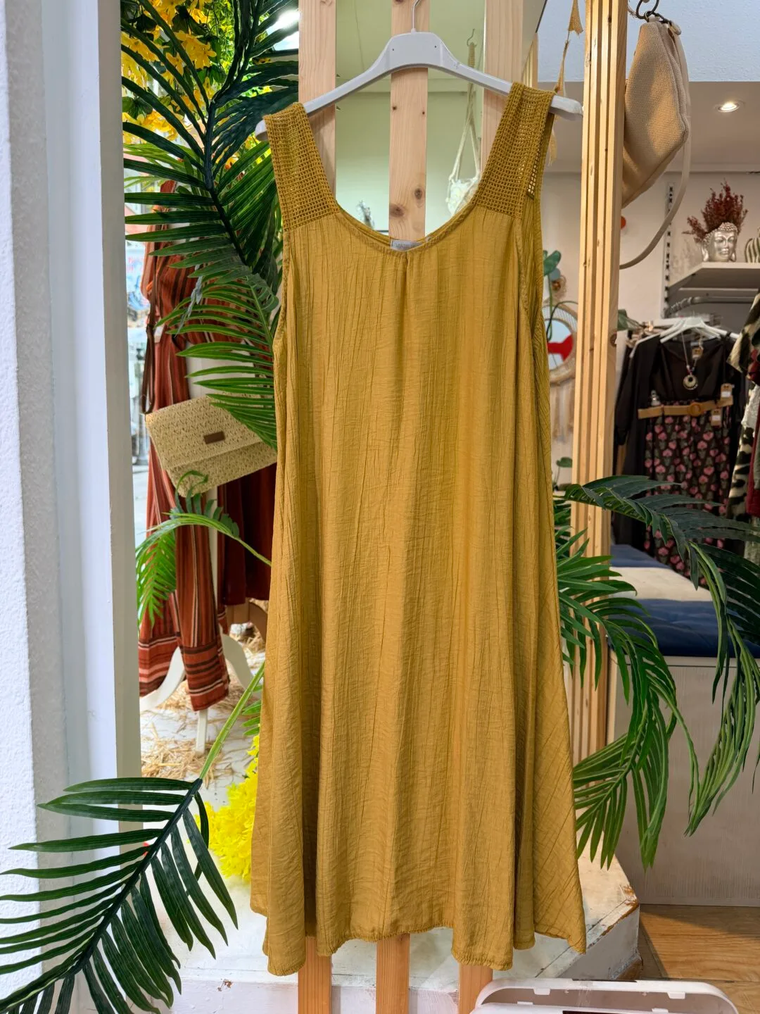 Vestido mide rejilla