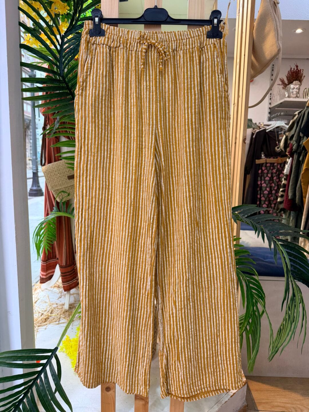 Pantalón de rayas | Estilo recto verano