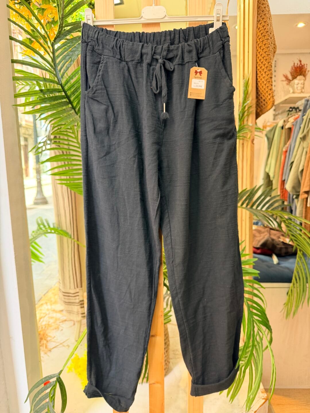 Pantalón con cintura elástica