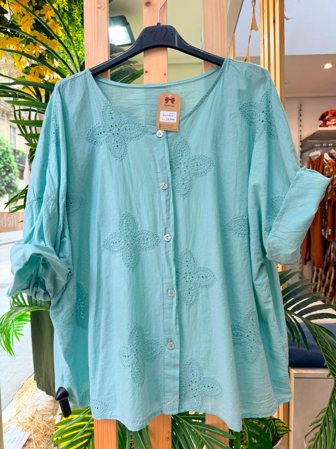 Camisa bordada