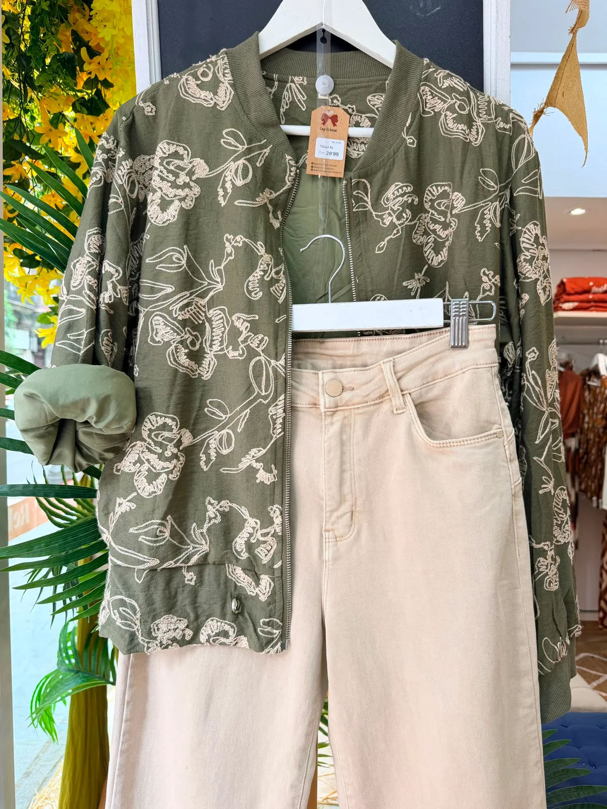 Conjunto Pantalón con flecos