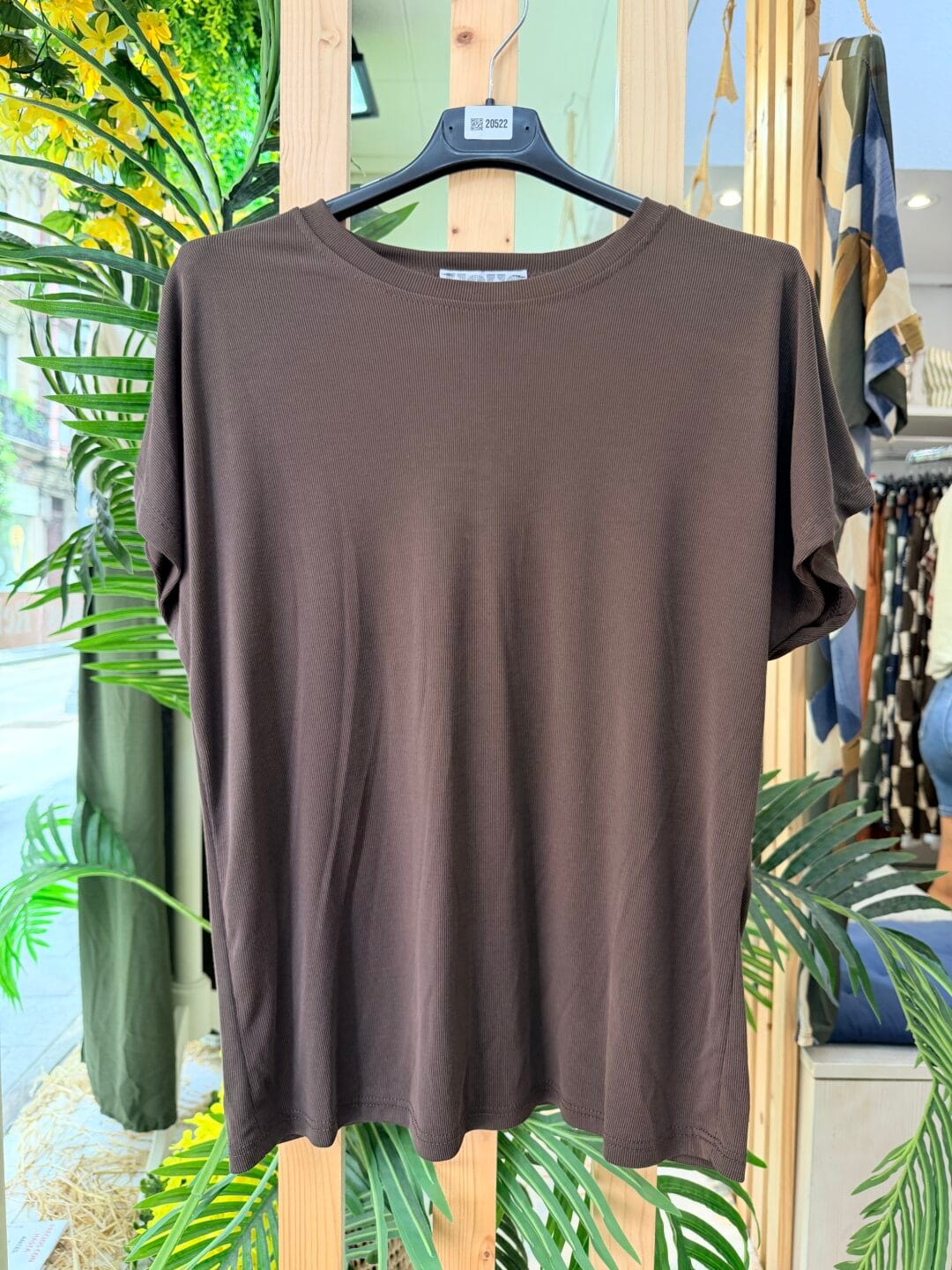 Camiseta  Básica Mini rayas