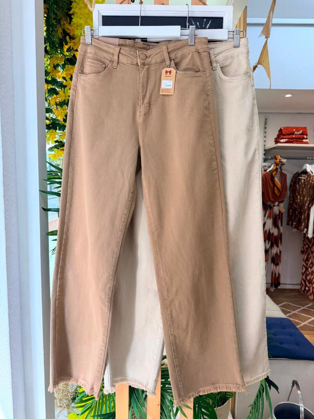 Pantalón con flecos | Eligue tu color
