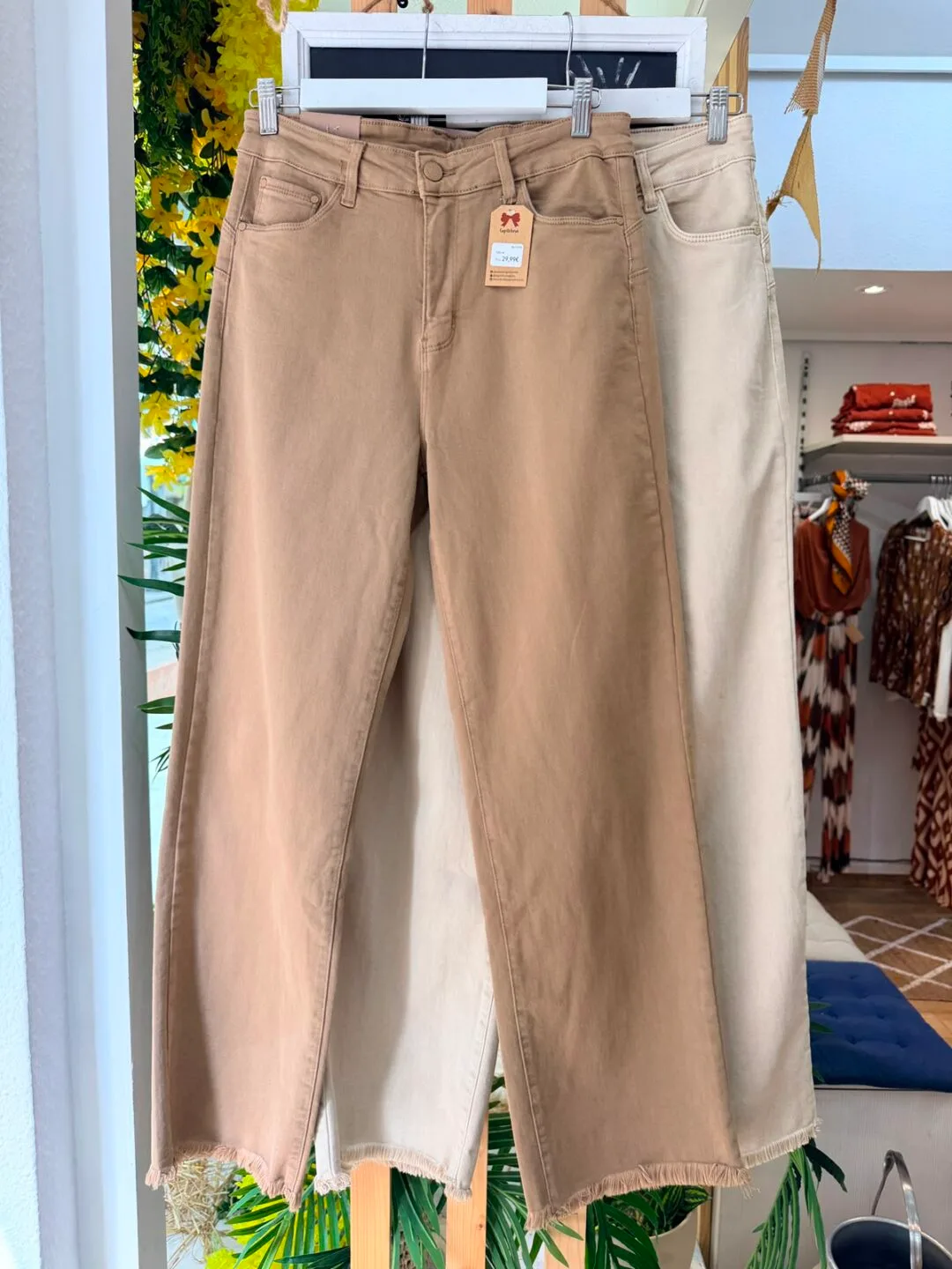 Pantalón con flecos | Eligue tu color