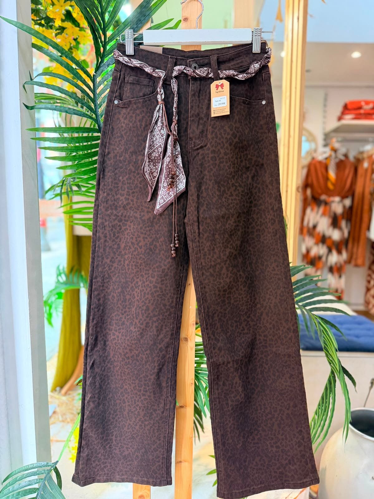 Pantalón leopardo