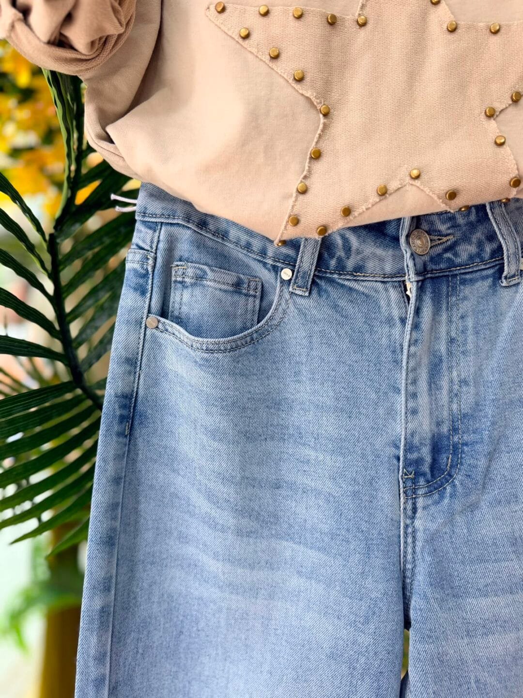 Pantalón vaquero ancho
