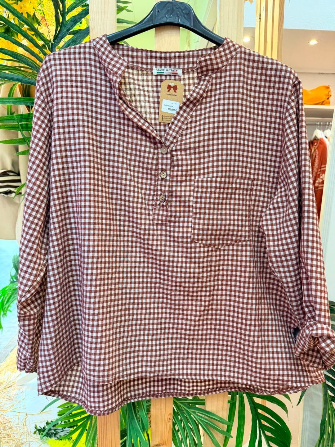 Camisa Vichy