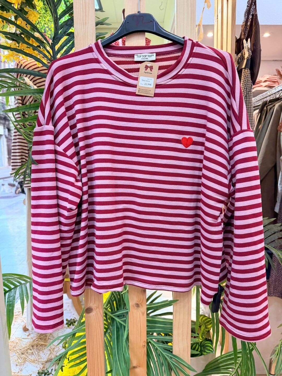 Jersey Rayas corazón