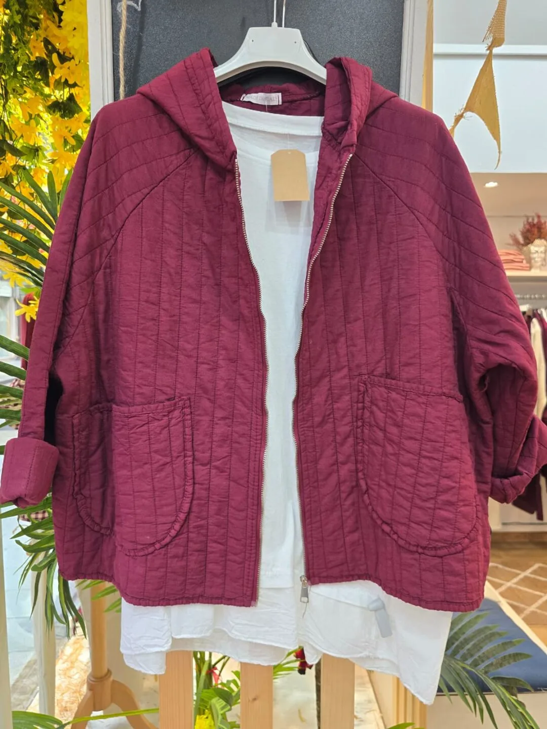 Chaqueta Corta Acolchada