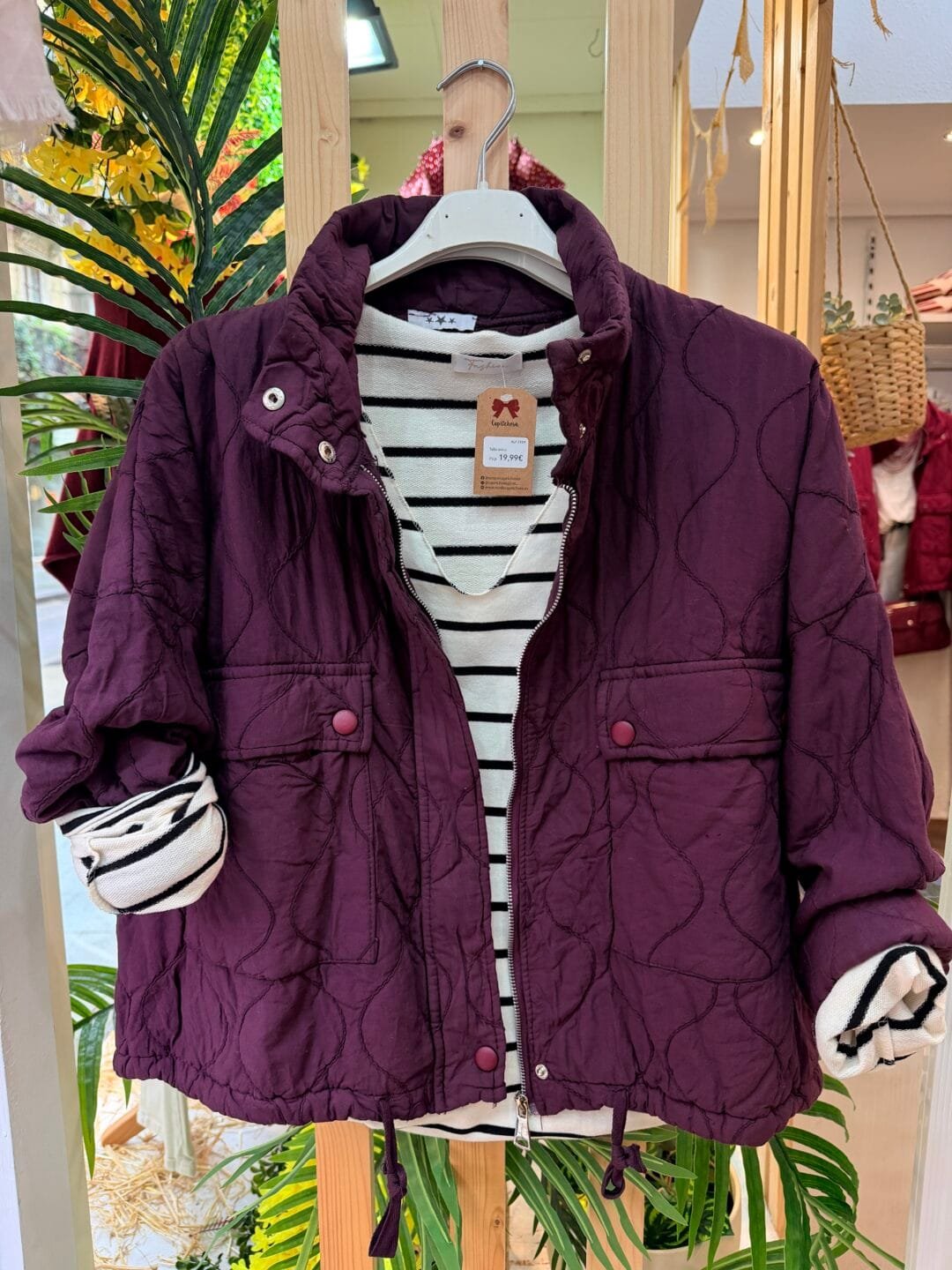 Chaqueta Casual Quilted
