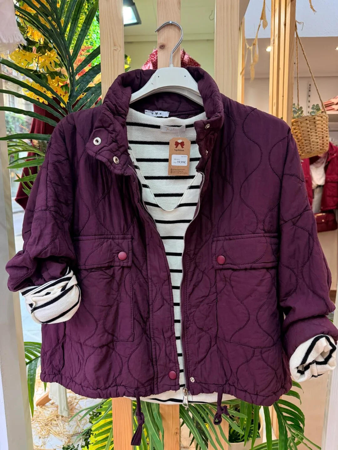 Chaqueta Casual Quilted